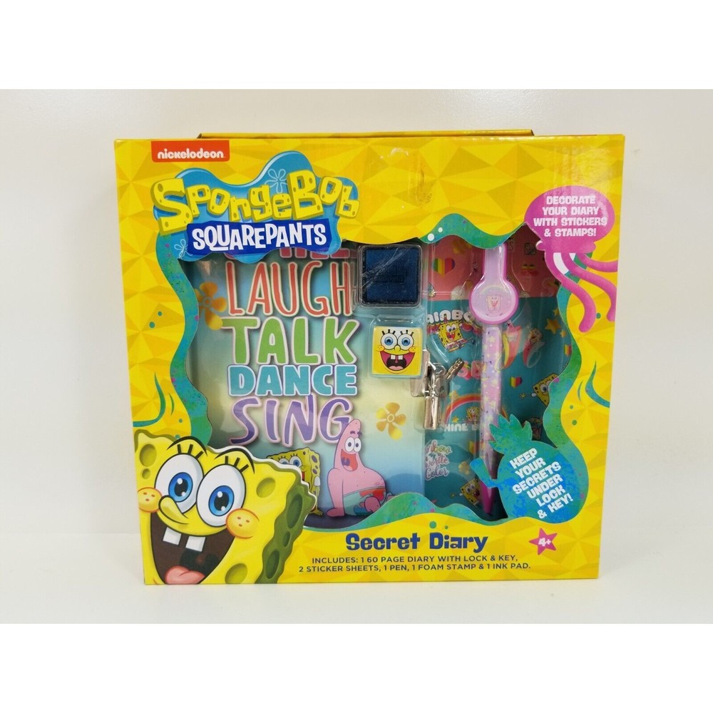SpongeBob SquarePants Secret Diary Set - New in Box